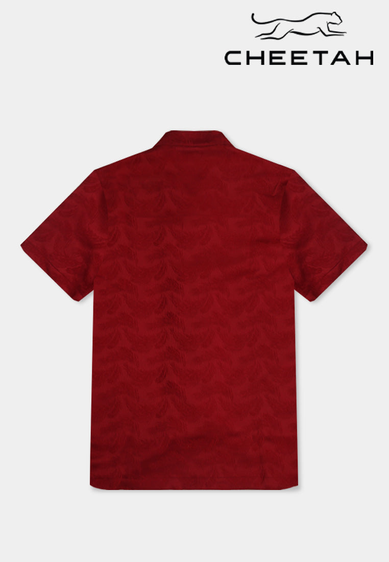 Cheetah Men CNY Basic Short Sleeve Shirt - 130612