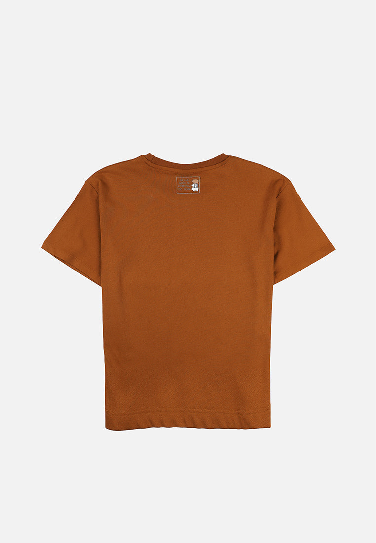 Cheetah Kids We Bare Bears Sustainable Collection Boy Regular Fit Short Sleeves Roundneck Tee  - CJ-92946