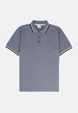Cheetah Premium Cotton Pique Short Sleeve Polo Shirt With Tipping Collar - 76702(R)