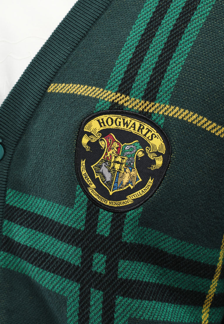 Cheetah Men Harry Potter Hogwarts Yarn Knit Cardigan - 30640