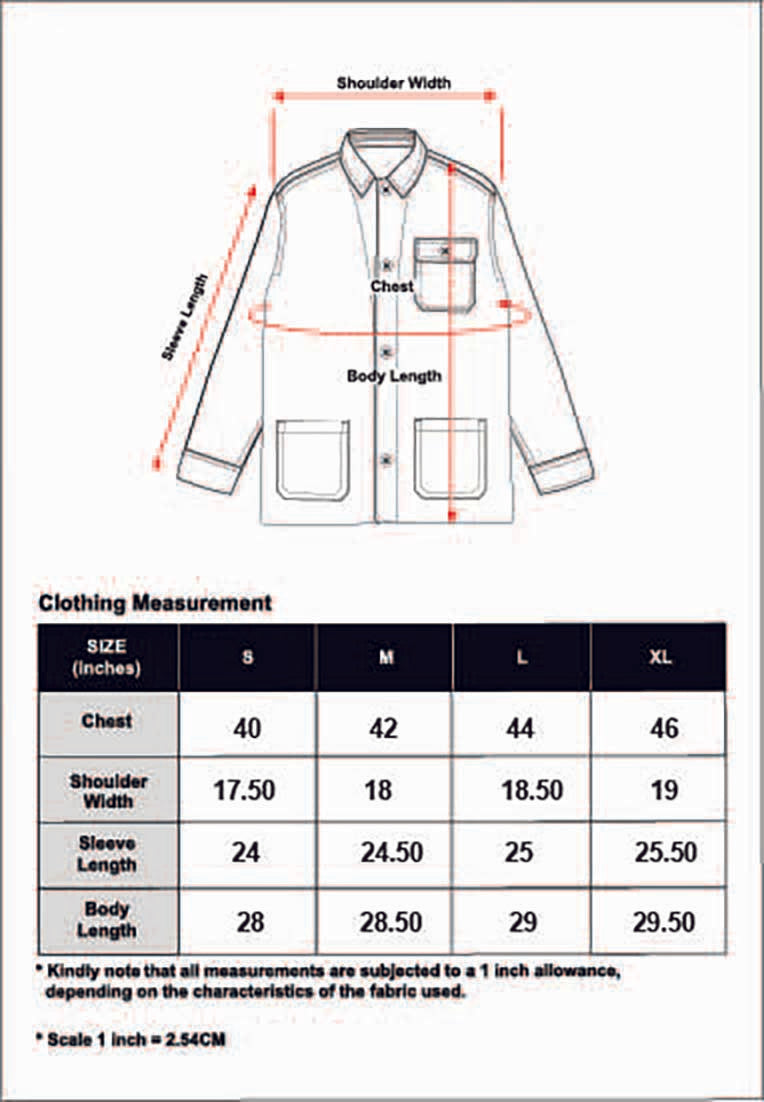 Cheetah Men Long sleeve Slim Fit Casual Shirt Jacket - 30660