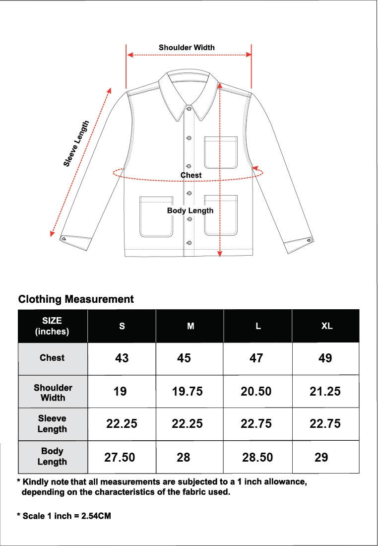 Cheetah Men Relaxed Fit Long Sleeve Cotton Jacket - 30710