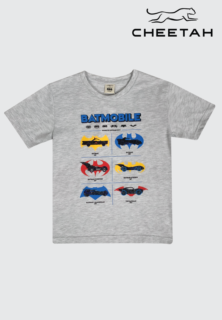 Cheetah Kids Batman 85th Boy Short Sleeve Roundneck T-Shirt - CJ-93286