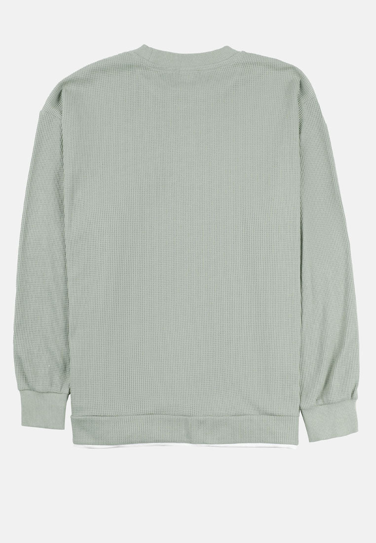 Cheetah Men Oversized Long SLeeve Sweatshirt - 61178