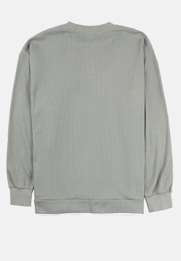 Cheetah Men Oversized Long SLeeve Sweatshirt - 61178