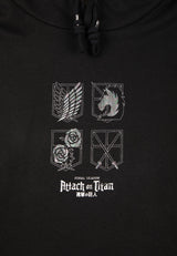 Cheetah Men x AOT Graphic Oversized Long Sleeve Hoodies - 61208