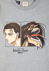 Cheetah Men x AOT Graphic Oversized Long Sleeve  Sweatshirt - 61212