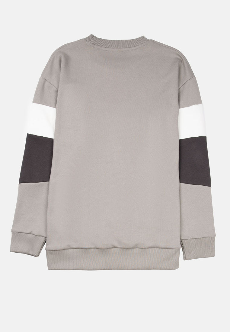 Cheetah Men Oversized Cut & Sew Sweatshirt - 61190