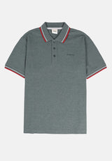 Cheetah Premium Cotton Pique Short Sleeve Polo Shirt With Tipping Collar - 76702(R)