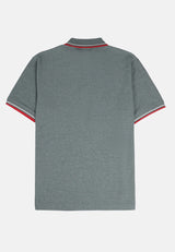 Cheetah Premium Cotton Pique Short Sleeve Polo Shirt With Tipping Collar - 76702(R)