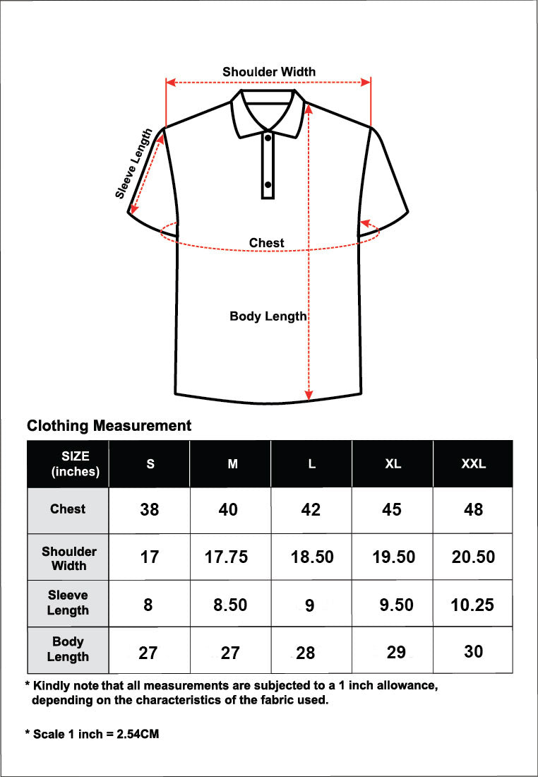 Cheetah Men Premium Cotton Pique Short Sleeve Polo Shirt With Tipping Collar - 76702(R)