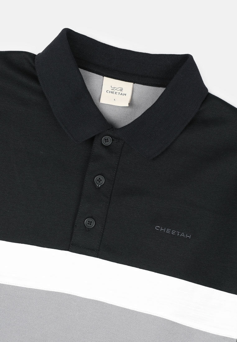 Cheetah Men Basic Regular Fit Short Sleeve Polo T-Shirt - 76710