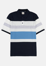Cheetah Men Stripe Regular Fit Short Sleeve Polo T-Shirt - 76716