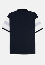 Cheetah Men Stripe Regular Fit Short Sleeve Polo T-Shirt - 76716