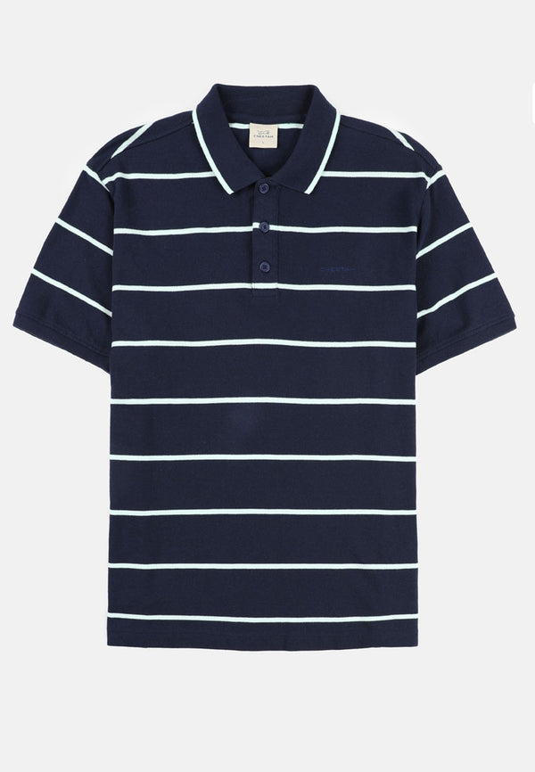 Cheetah Men Basic Regular Fit Short Sleeve Polo T-Shirt - 76718