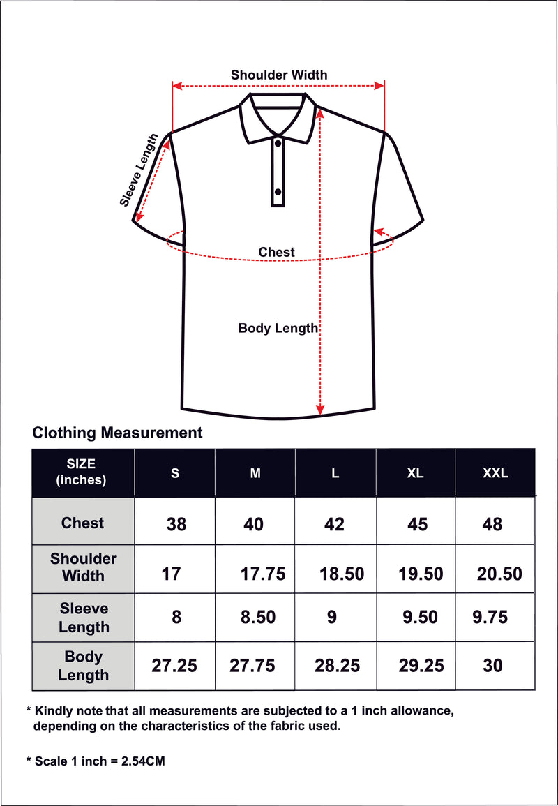 Cheetah Men Regular Fit Microfibre Short Sleeve Polo T-Shirt - 76736