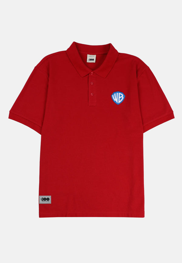 Cheetah Men x WB  Short Sleeve Polo Graphic  Tee - 76756
