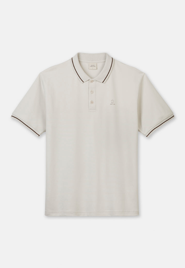 Cheetah Men Regular Fit Cotton Blend Short Sleeve Polo T-Shirt - 76842