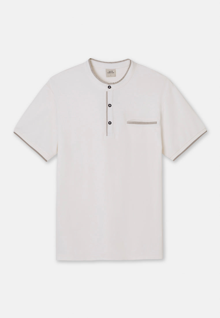Cheetah Men Basic Regular Fit Short Sleeve Polo T-Shirt - 76916