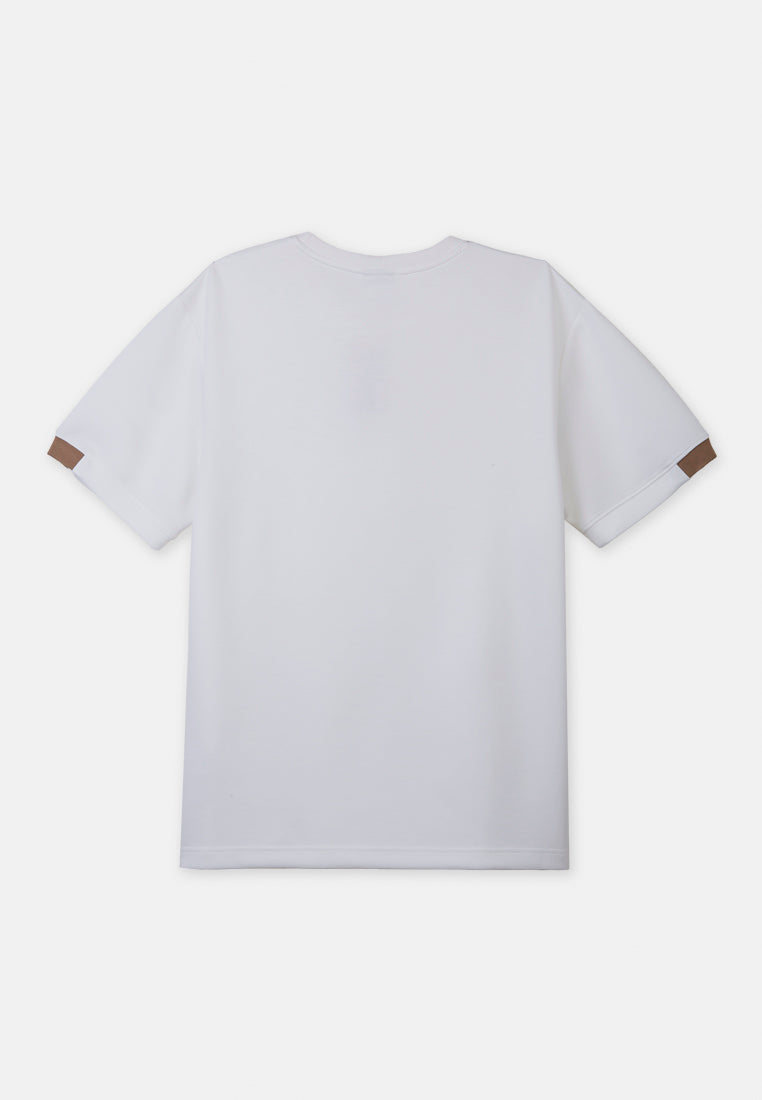 Cheetah Men Basic Essential Regular Fit Solid Tone Fabric&nbsp Cotton Blend Short Sleeve Shirt - 900426