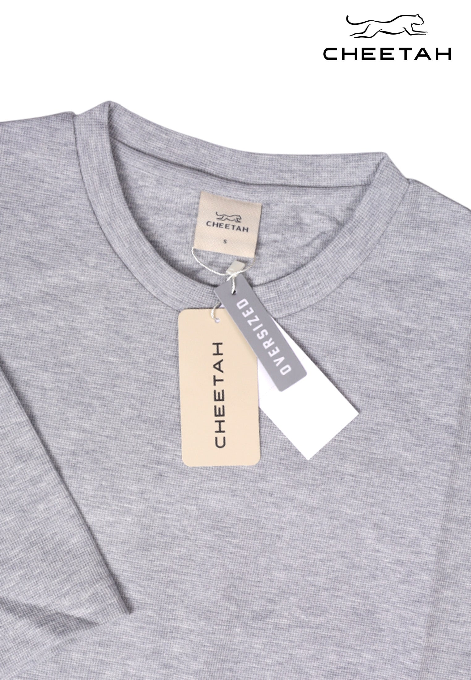 Cheetah Men Basic Oversize Fit Short Sleeve T-Shirt - 900470