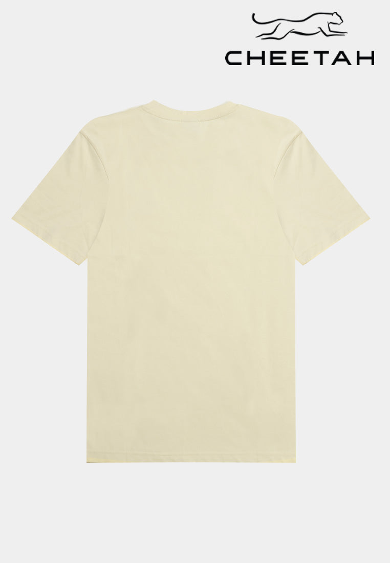 Cheetah Men CNY Regular Fit Round Neck Short Sleeve Graphic Tee - 900548