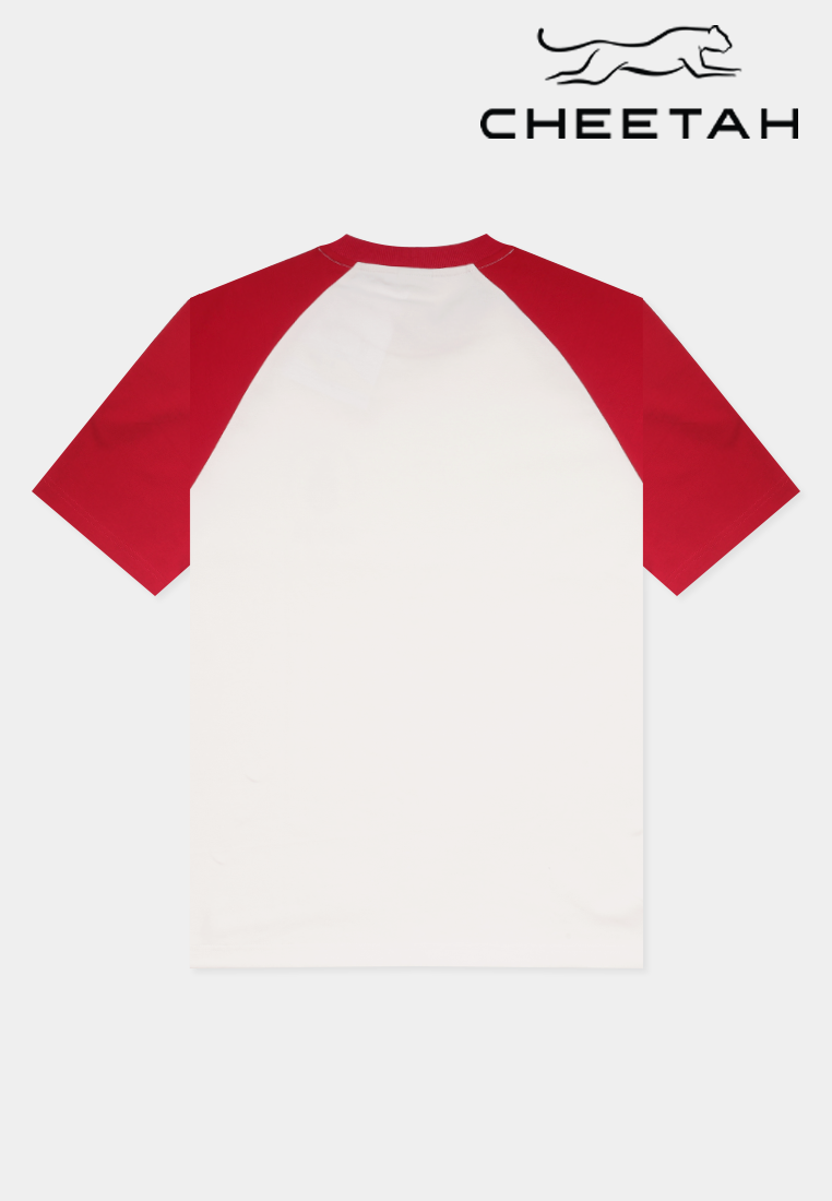 Cheetah Men Harry Potter Gryffindor Oversize Raglan Short Sleeve T-Shirt - 900566