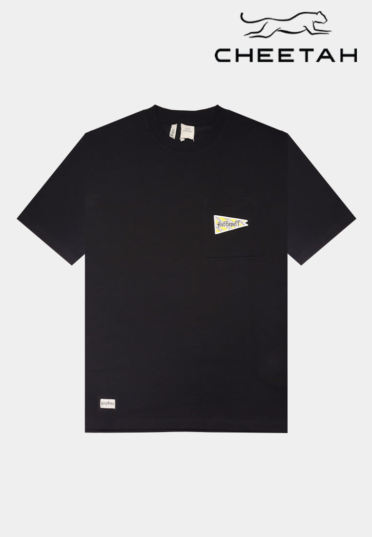 Cheetah Men Harry Potter Hufflepuff Oversize Short Sleeve T-Shirt - 900618