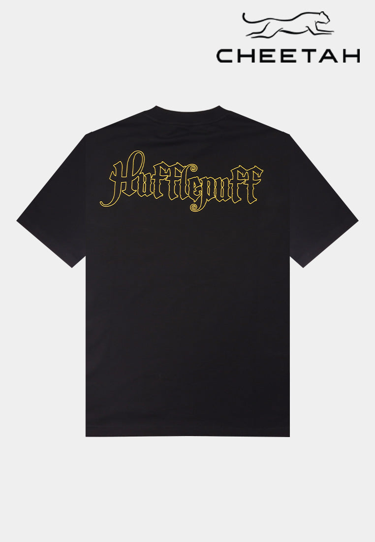 Cheetah Men Harry Potter Hufflepuff Oversize Short Sleeve T-Shirt - 900618