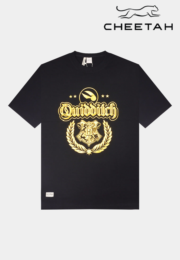 Cheetah Men Harry Potter Quidditch Regular Fit Short Sleeve T-Shirt - 900628