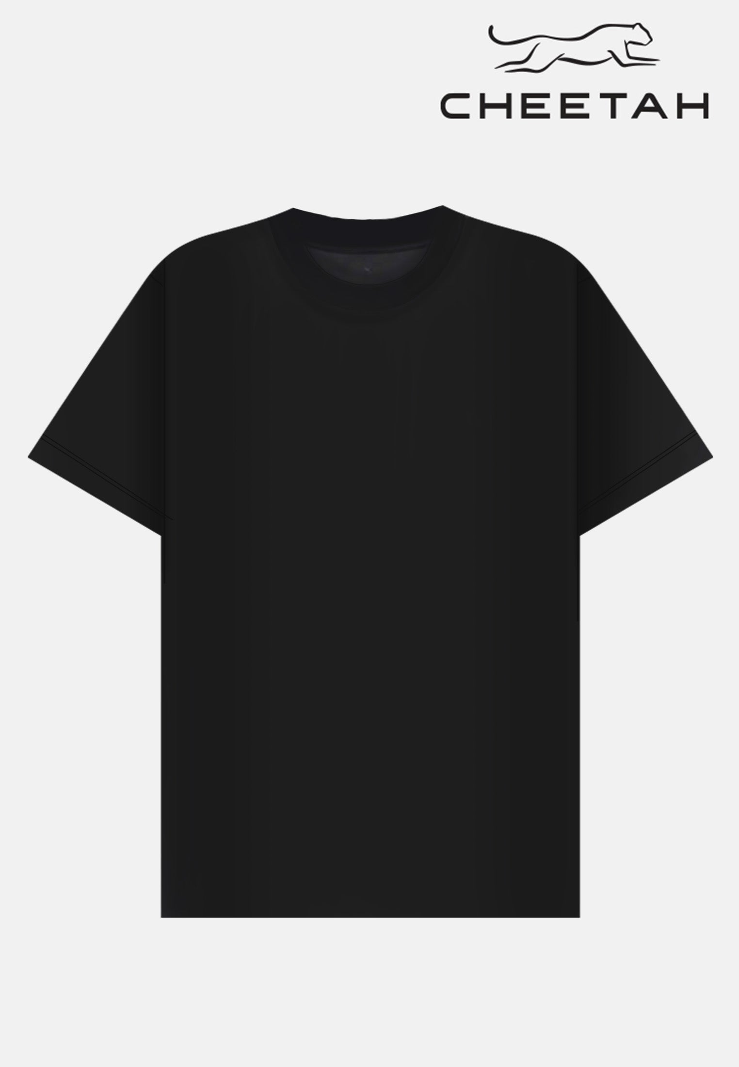 Cheetah Men Essential Regular Fit Cotton Blend Short Sleeve Basic T-Shirts - 900650