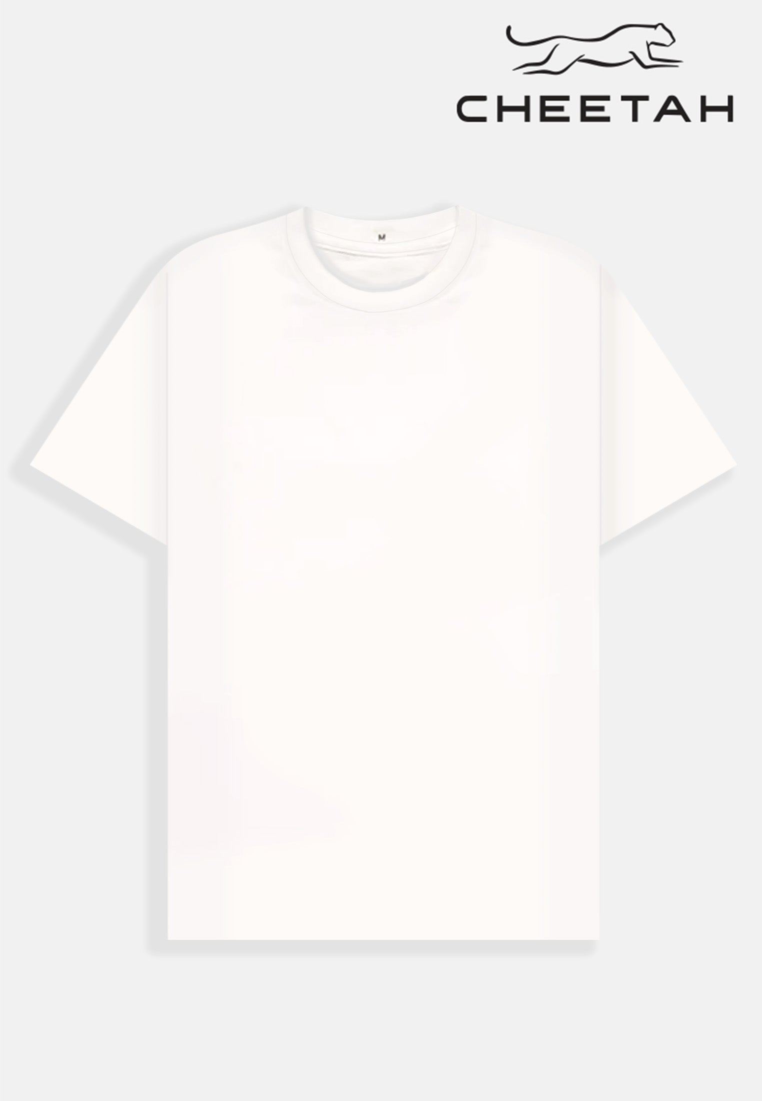 Cheetah Men Essential Regular Fit Cotton Blend Short Sleeve Basic T-Shirts - 900650