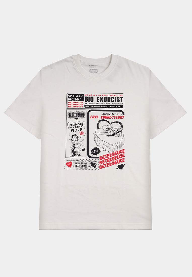 Cheetah Men Beetlejuice Oversize Short Sleeve Tee - 900656