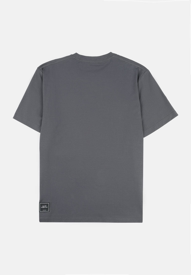 Cheetah Men Graphic Regular Fit  Short Sleeve  T-Shirt - 99400