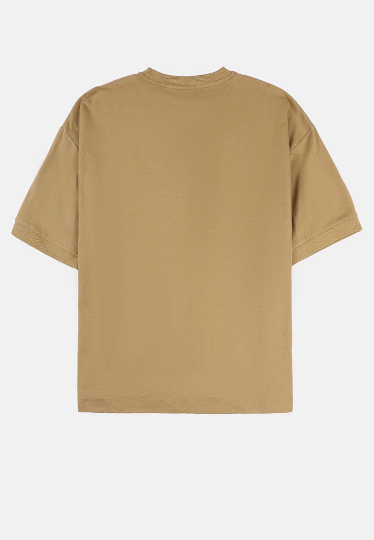 Cheetah Men Basic  Oversized Short Sleeve T-Shirt - 99406