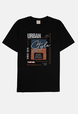 Cheetah Men Graphic Regular Fit  Short Sleeve T-Shirt - 99408