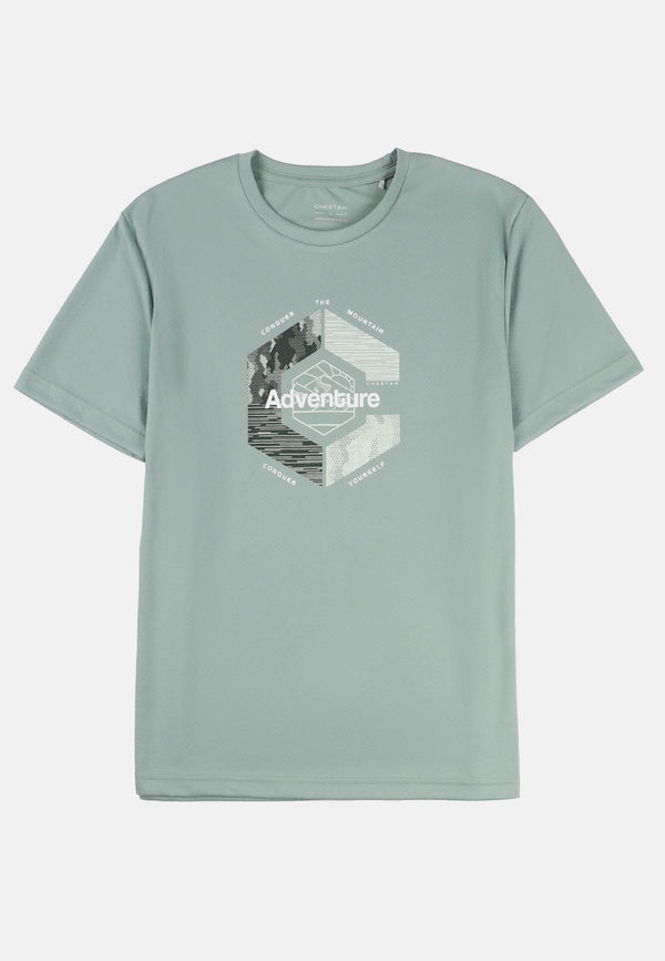 Cheetah Men Microfibre Short Sleeve Graphic Tee - 99422