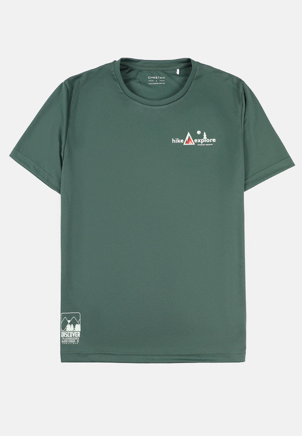 Cheetah Men Microfibre Short Sleeve Graphic Tee - 99428