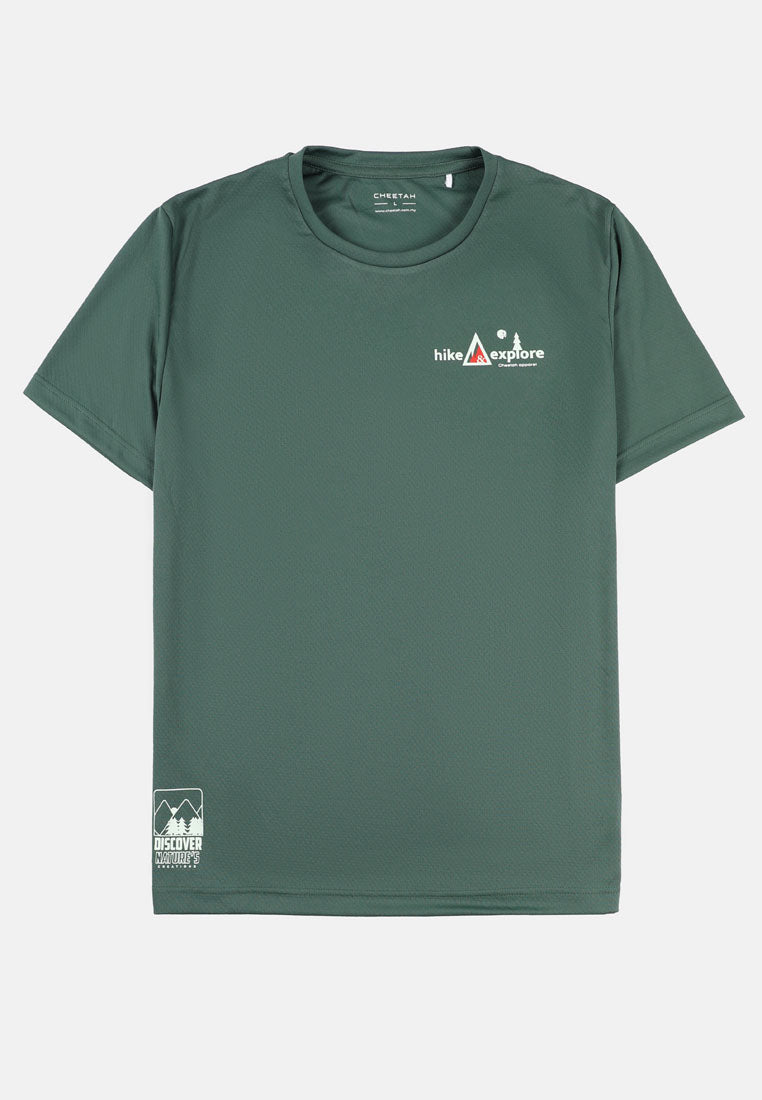 Cheetah Men Microfibre Short Sleeve Graphic Tee - 99428