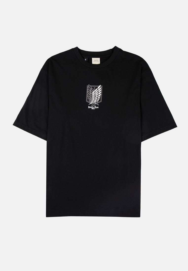 Cheetah Men x AOT Graphic Oversized Short Sleeve T-Shirt - 99526
