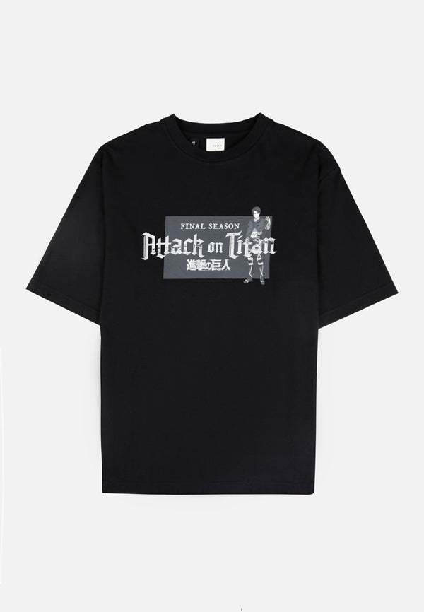 Cheetah Men x AOT Graphic Oversized Short Sleeve T-Shirt - 99536