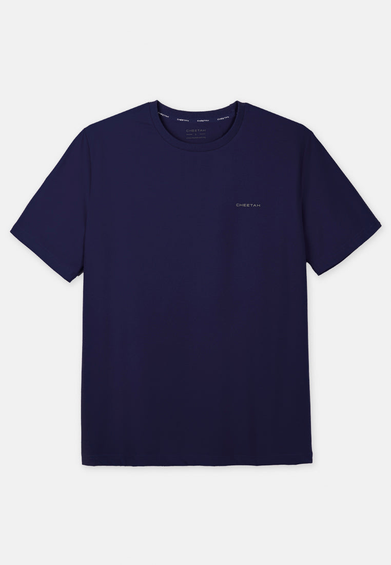 Cheetah Men Basic Regular Fit Rayon Spandex Premium Fabric Short Sleeve Tee - 99580
