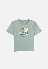 Cheetah Kids We Bare Bears Sustainable Collection Boy Regular Fit Short Sleeves Roundneck Tee  - CJ-92942