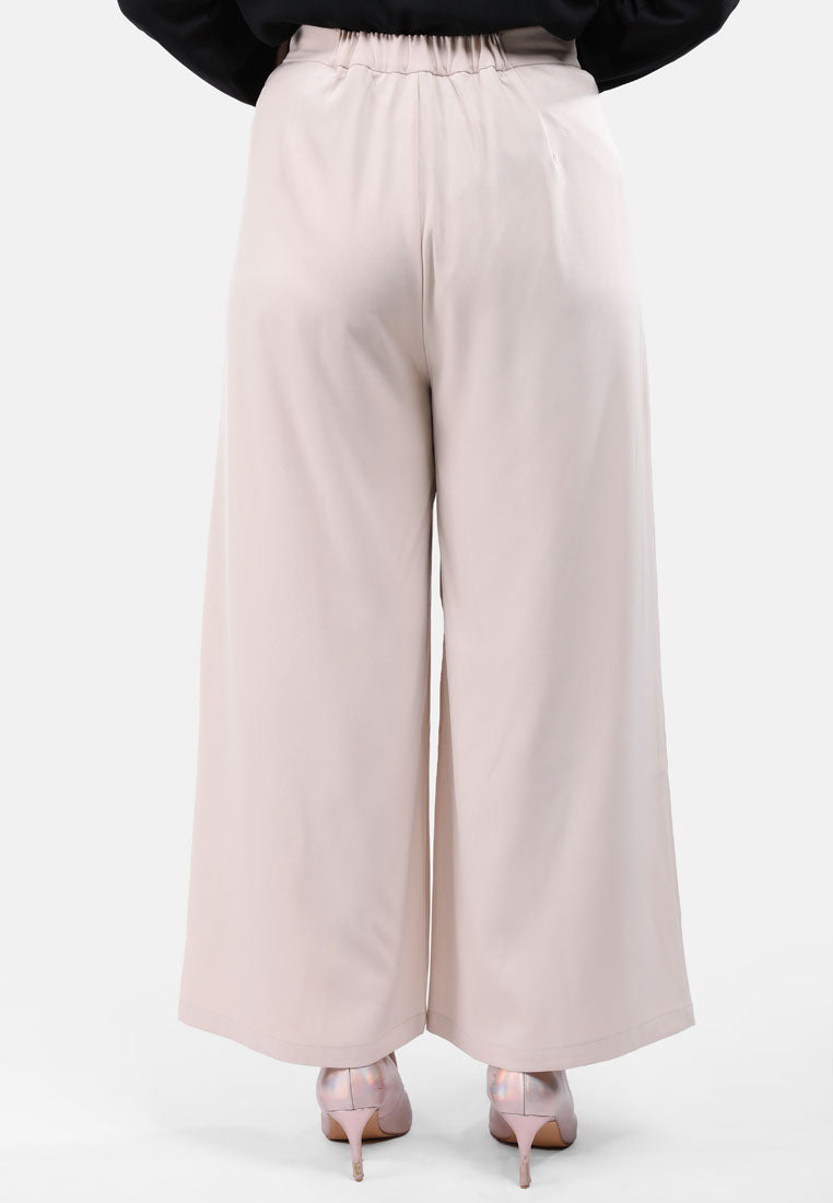 Arissa Women Solid Tone Polyester Palazzo Pants MDL- ARS-11266