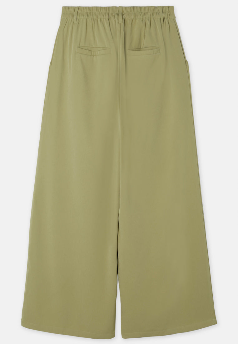Arissa Long Palazzo Solid tone Polyester Pants - ARS-11302 (MD2)