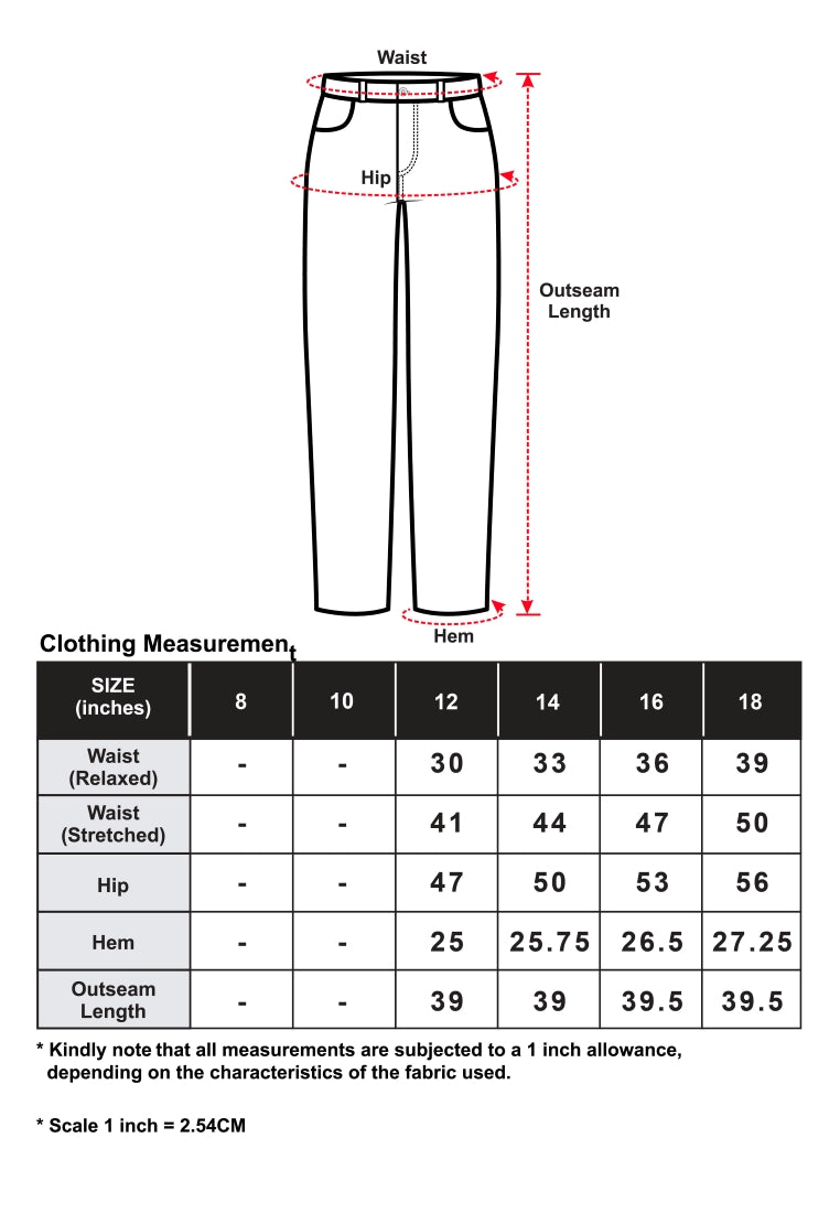 Arissa Regular Fit Polyester Long Pants - ARS-11328