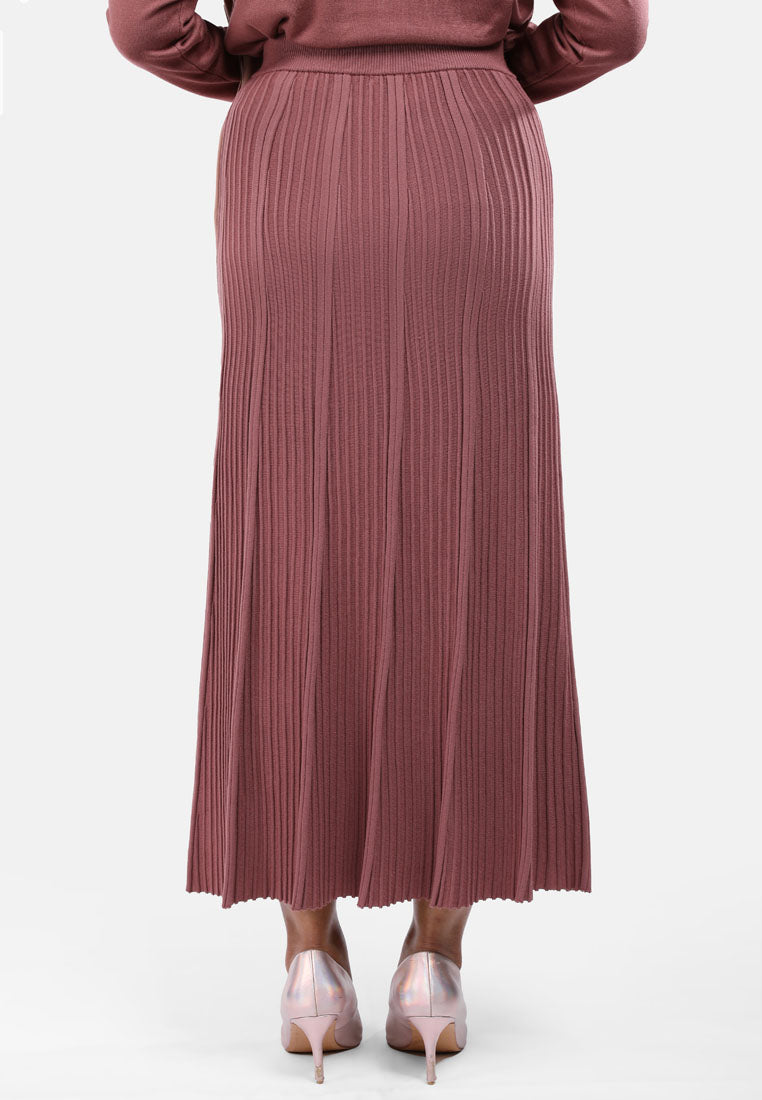 Arissa Women Yarn Knit Long Skirt - ARS-12082