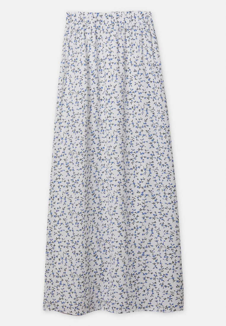 Arissa Women Regular Fit Floral Prints Polyester Long Skirt MD3 - ARS-12090