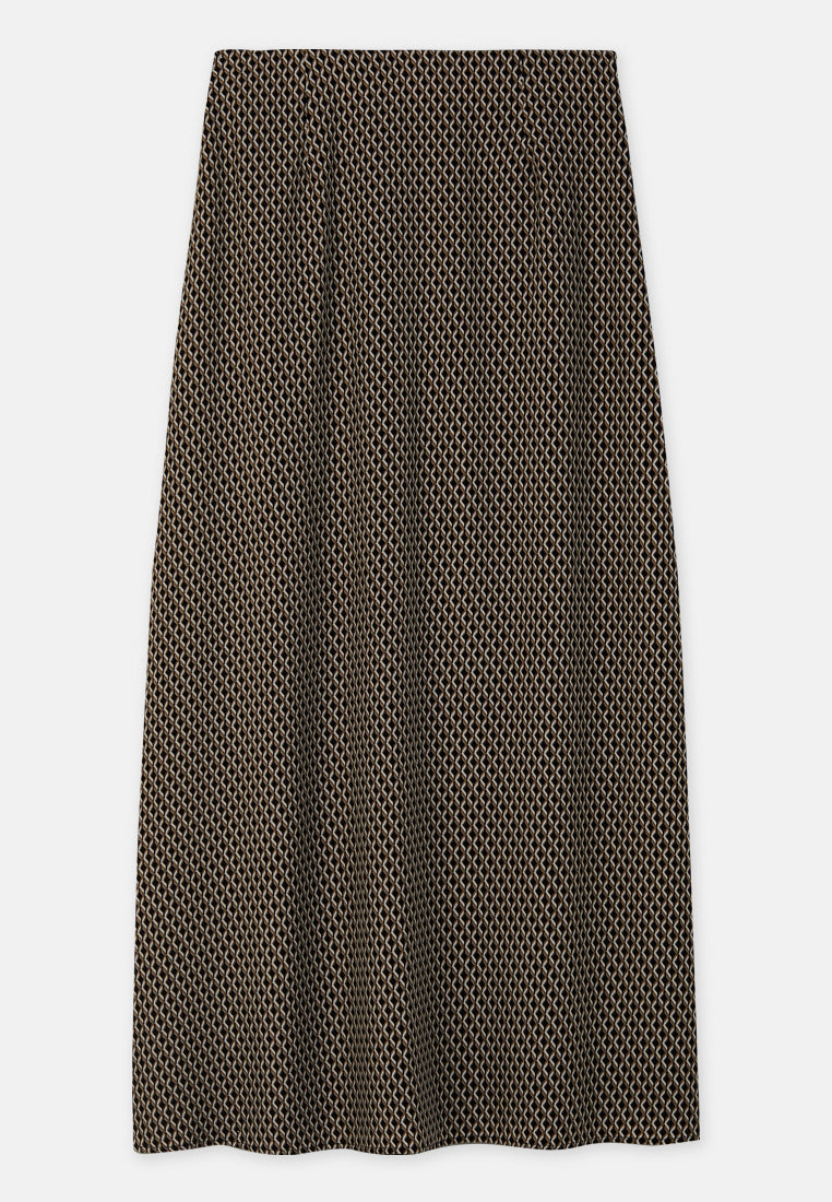 Arissa Printed Long Skirt - ARS-12102 (MD2)