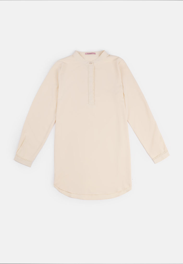 Arissa Long Sleeves Tunic Blouse - ARS-13738